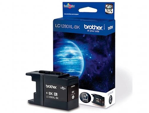 Ink-jet Brother lc-1280XLbkbp negro -2,400pag- MFC-j6510dw MFC-j6710dw MFC-j6910dw LC1280XLBKBP, imagen 2 mini