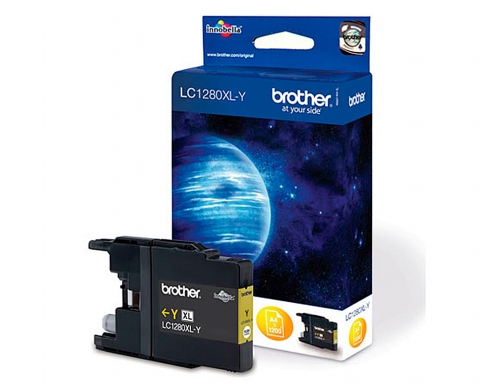 Ink-jet Brother lc-1280XLybp amarillo -1,200pag- MFC-j6510dw MFC-j6710dw MFC-j6910dw LC1280XLYBP, imagen 2 mini