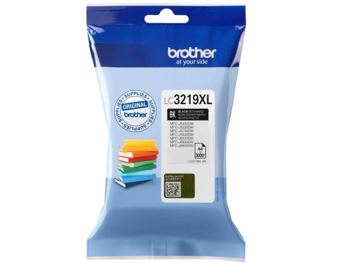 Brother LC-3219XLBK Cartucho de tinta ink-jet Negro para MFC-j6530dw 3.000 pag, imagen 2 mini