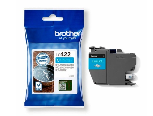 Ink-jet Brother lc-422c cyan MFC-j5340dw MFC-j5740dw MFC-j6540dw MFC-j6940dw 550 paginas LC422C, imagen 4 mini