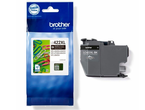 Ink-jet Brother lc-422XLbk negro MFC-j5340dw MFC-j5740dw MFC-j6540dw MFC-j6940dw 3000 paginas LC422XLBK, imagen 4 mini