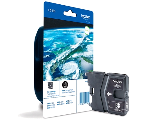 Inkjet Brother lc985bk negro DCPj125 DCPj315w MFCj265w MFCj410 MFCj415w LC985BKBP, imagen 2 mini