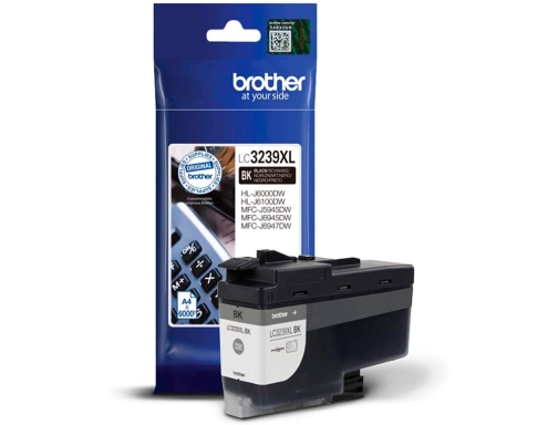 Ink-jet Brother LC3239XLBK MFC-j6945dw MFC-j5945dw hl-j6000dw negro 6000 paginas, imagen 4 mini