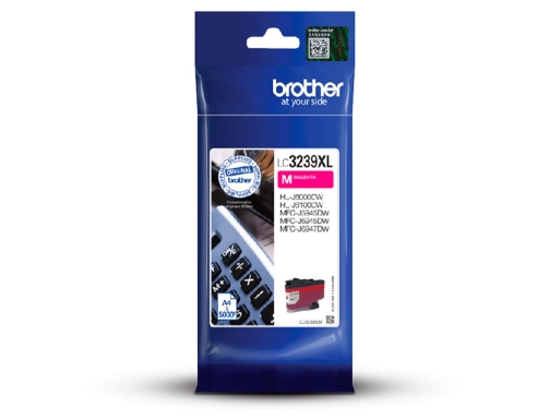 Ink-jet Brother LC3239XLM MFC-j6945dw MFC-j5945dw hl-j6000dw magenta 5000 paginas, imagen 2 mini