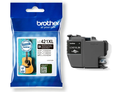 Ink-jet Brother LC421XLBK DCP-j1050dw DCP-j1140dw MFC-j10 negro 500 paginas, imagen 4 mini