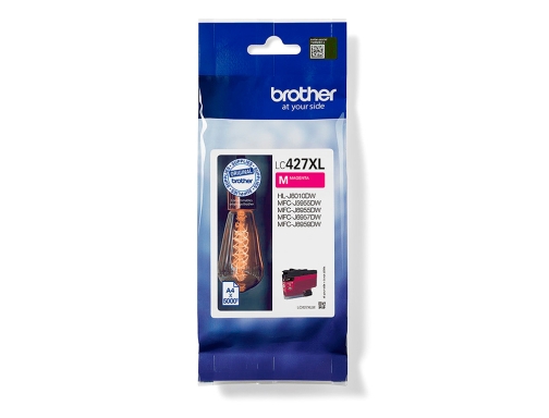 Ink-jet Brother LC427XLM MFCj5955dw 6955dw alta capacidad magenta 5000 paginas, imagen 2 mini