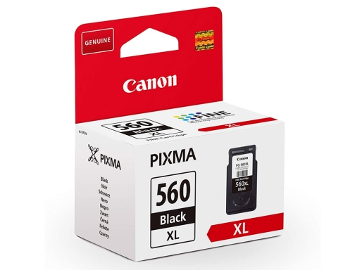 Ink-jet Canon 560 XL pixma ts5350 ts5351 ts5352 ts5353 negro 4000 paginas 3712C001, imagen 5 mini