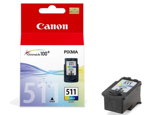 Ink-jet Canon cl-511 color pixma mp240 260 480 2972B001, imagen 5 mini