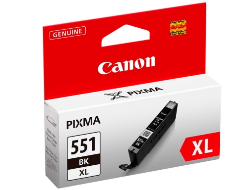 Ink-jet Canon cli-551 550XL mg5450 ip7250 mg6350 negro 6443B001, imagen 2 mini