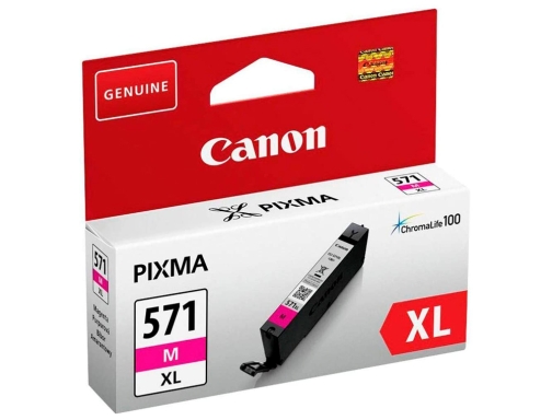 Ink-jet Canon cli-571XL pixma mg6852 ts6050 ts8050 magenta 500 pag 0333C001, imagen 2 mini