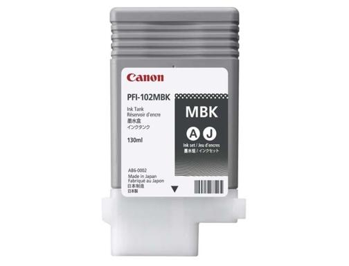 Ink-jet Canon pfi-102mbk ink tank negro mate 0894B001AA, imagen 2 mini