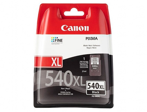 Ink-jet Canon PG-540l negro pixma mg2150 11ml alto rendimiento 5224B001, imagen 2 mini