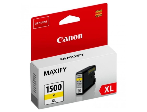 Ink-jet Canon pgi-1500XL mb2050 mb2150 mb2155 mb2350 mb2750 mb2755 amarillo 9195B001, imagen 2 mini