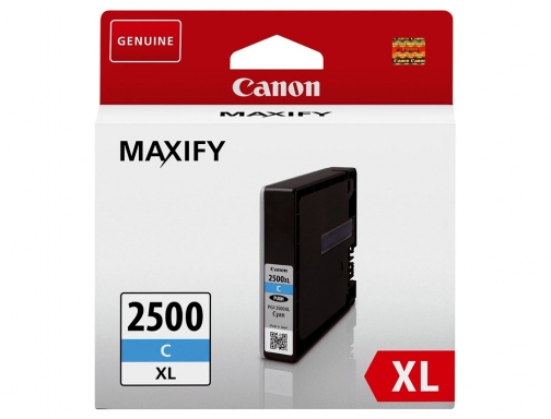 Ink-jet Canon pgi 2500 XL maxify ib4050 mb5050 mb5150 mb5155 mb5350 mb5450 9265B001, imagen 2 mini