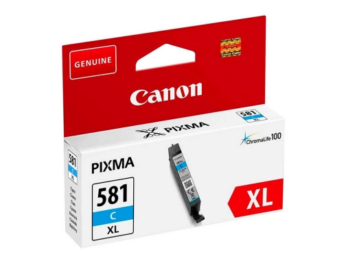 Inkjet Canon pixma cli581XL cian 2049C001, imagen 2 mini