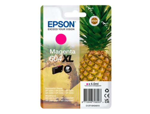 Ink-jet Epson 604XL expression home xp-2200 2205 3200 3205 4200 4205 wf-2910 C13T10H34010, imagen 3 mini