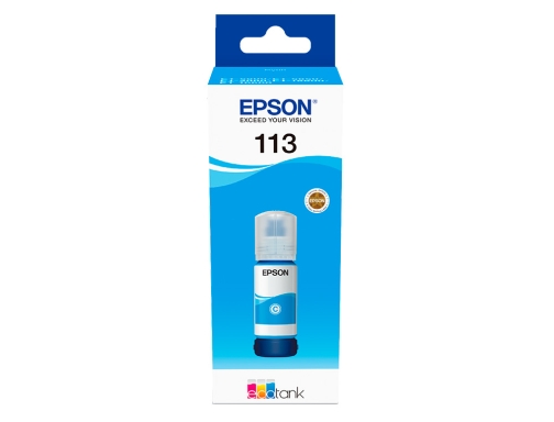 Ink-jet Epson ecotank 113 series cian C13T06B240, imagen 2 mini