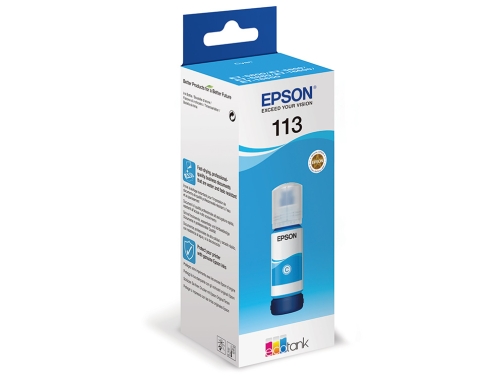 Ink-jet Epson ecotank 113 series cian C13T06B240, imagen 3 mini