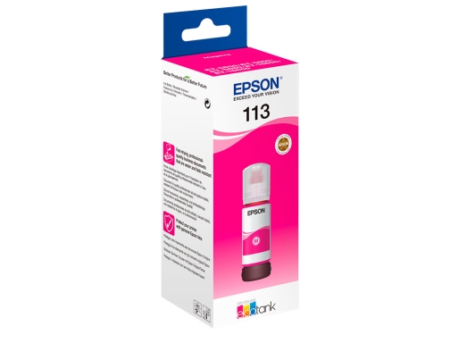 Ink-jet Epson ecotank 113 series magenta C13T06B340, imagen 3 mini