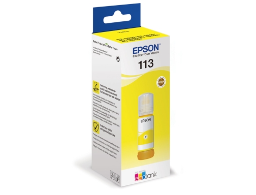 Ink-jet Epson ecotank 113 series amarillo C13T06B440, imagen 3 mini