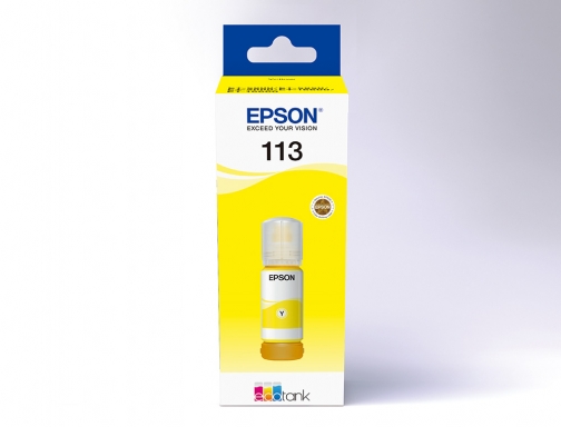 Ink-jet Epson ecotank 113 series amarillo C13T06B440, imagen 5 mini