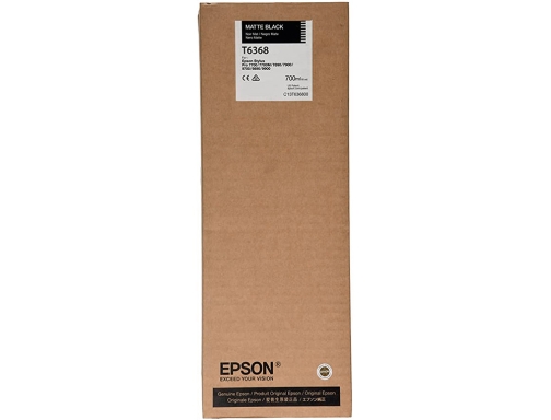 Inkjet Epson gf stylus photo 7900 9900 negro mate alta capacidad C13T63680N, imagen 2 mini