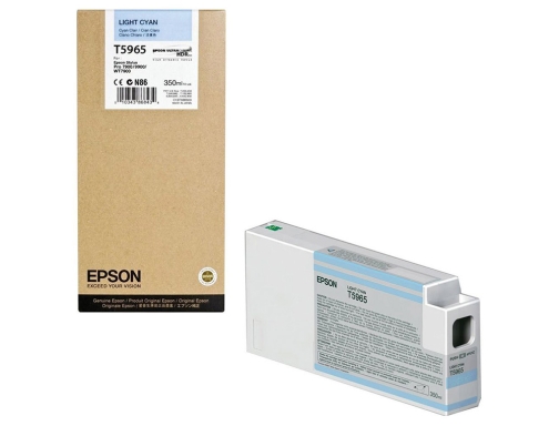 Ink-jet Epson gf stylus photo 7900 9900 cian claro C13T596500, imagen 5 mini