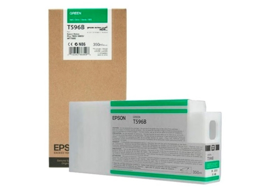 Ink-jet Epson gf stylus photo 7900 9900 verde C13T596B00, imagen 5 mini