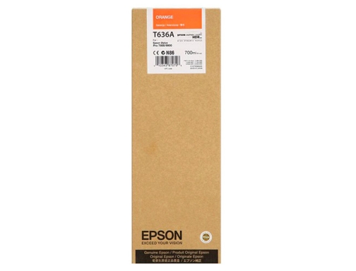 Ink-jet Epson gf stylus photo 7900 9900 naranja C13T636A00, imagen 2 mini