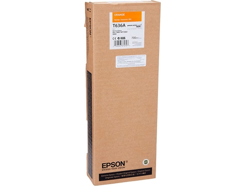 Ink-jet Epson gf stylus photo 7900 9900 naranja C13T636A00, imagen 3 mini