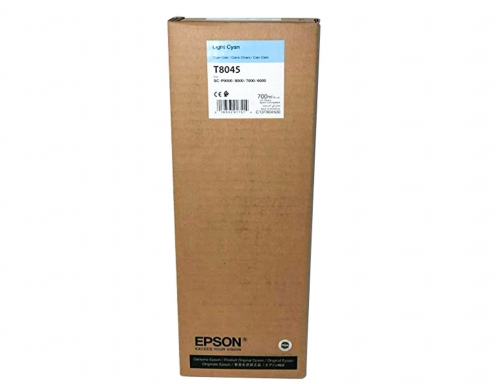 Ink-jet Epson gf surecolor serie sc-p light cian ultrachrome hdx hd 700ml C13T804500, imagen 2 mini