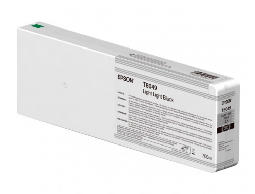 Ink-jet Epson gf surecolor serie sc-p gris claro ultrachrome hdx hd 700ml C13T804900, imagen 4 mini