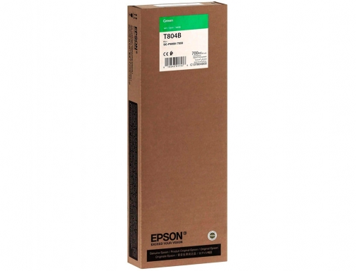 Ink-jet Epson gf surecolor serie sc-p verde ultrachrome hdx hd 700ml C13T804B00, imagen 3 mini