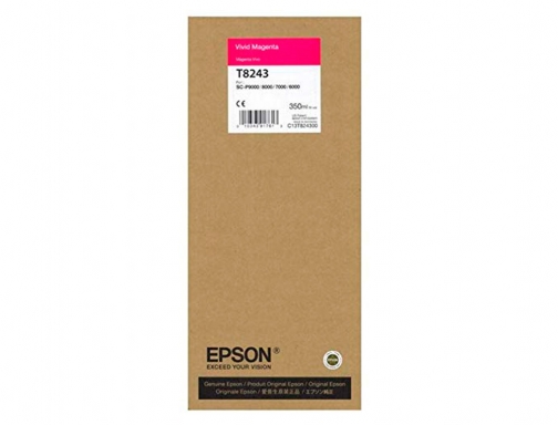 Ink-jet Epson gf surecolor serie sc-p vivid magenta ultrachrome hdx hd 350ml C13T824300, imagen 2 mini
