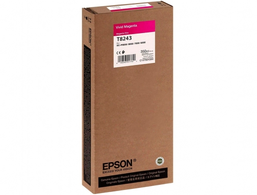 Ink-jet Epson gf surecolor serie sc-p vivid magenta ultrachrome hdx hd 350ml C13T824300, imagen 3 mini