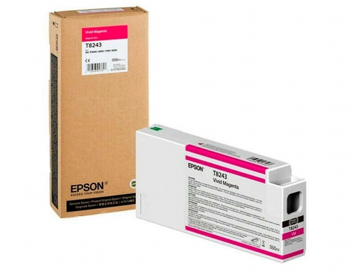 Ink-jet Epson gf surecolor serie sc-p vivid magenta ultrachrome hdx hd 350ml C13T824300, imagen 5 mini