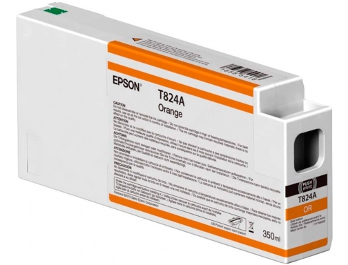 Ink-jet Epson gf surecolor serie sc-p naranja ultrachrome hdx hd 350ml C13T824A00, imagen 4 mini