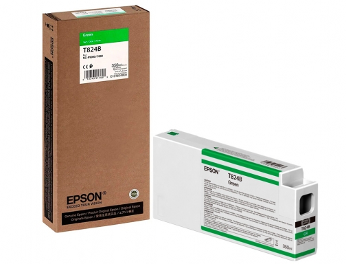 Ink-jet Epson gf surecolor serie sc-p verde ultrachrome hdx hd 350ml C13T824B00, imagen 5 mini