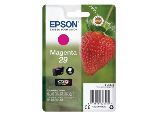 Ink-jet Epson home 29 t2983 xp435 330 335 332 430 235 432 C13T29834012, imagen 2 mini