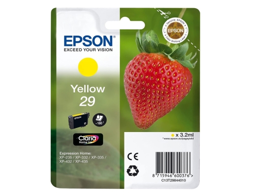 Ink-jet Epson home 29XL t2992 xp435 330 335 332 430 235 432 C13T29924012, imagen 2 mini