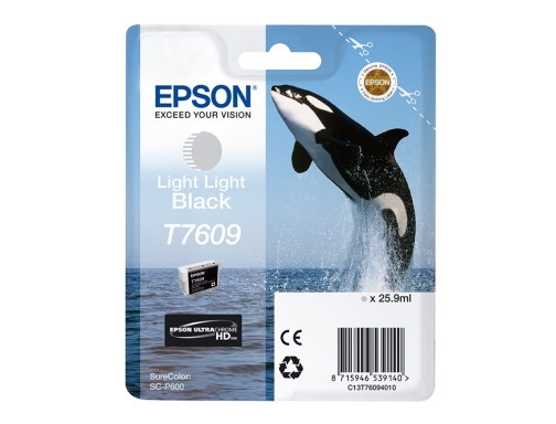 Ink-jet Epson surecolor sc-p600 gris claro C13T76094010, imagen 2 mini