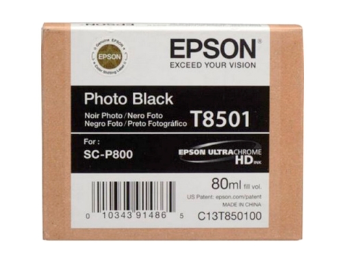 Ink-jet Epson surecolor sc-p800 negro foto C13T850100, imagen 3 mini