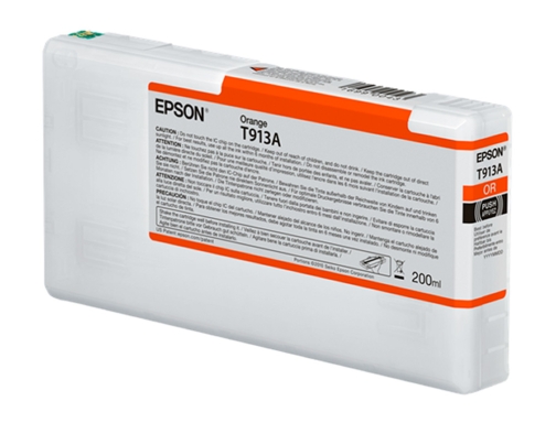 Ink-jet Epson t913a orange ink 200ml C13T913A00, imagen 3 mini