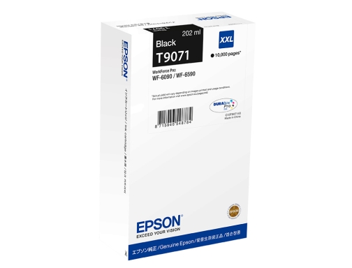 Ink-jet Epson wf-6xxx negro xXL C13T907140, imagen 2 mini