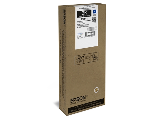 Ink-jet Epson wf-c5xxx series ink l negro 3000 C13T944140, imagen 2 mini