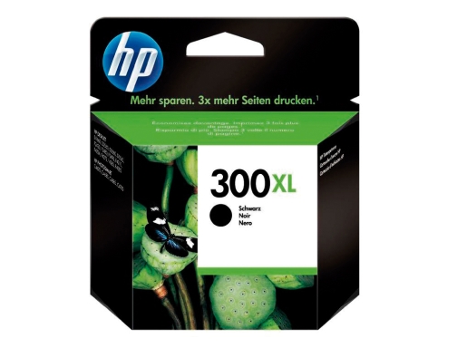 Ink-jet HP 300XL negro dj f4224 aio dj d2560 600 pag CC641EE, imagen 2 mini