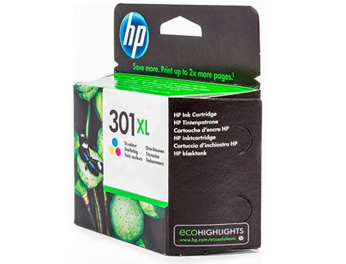 HP 301XL, Cartucho de tinta tricolor ink-jet, Deskjet 5530 1010 1510 2540 CH564EE, imagen 4 mini