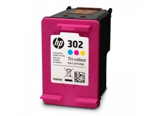 Inkjet HP 302 Deskjet 1110 2130 3630 Officejet 3830 4650 Envy 4520 F6U65AE, imagen 3 mini