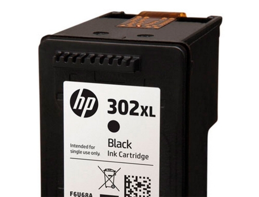 HP 302XL, Cartucho de tinta negro original para Deskjet 1110 2130 3630 F6U68AE, imagen 3 mini