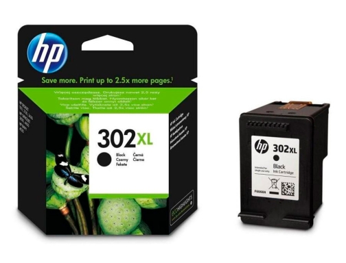 HP 302XL, Cartucho de tinta negro original para Deskjet 1110 2130 3630 F6U68AE, imagen 4 mini